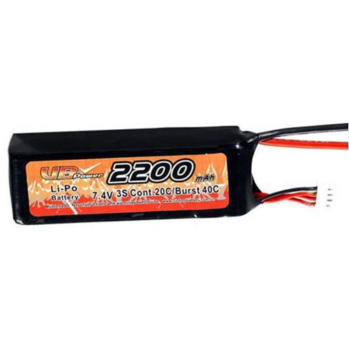 VB-LiPO2200H20C-11.1V 20C Cont. LiPO battery