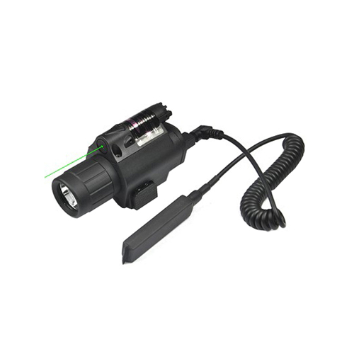 Areseye Tactical LED Flashlight Green Laser Sight
