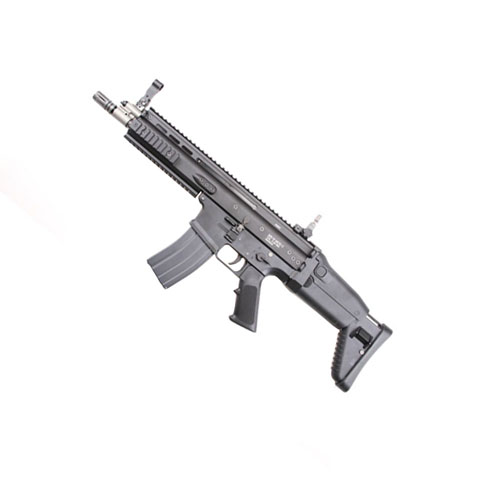 WE FN Scar-L GBB Black Open Bolt Airsoft Rifle