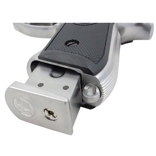 WE-Tech M92 Chrome Full-Auto GBB Airsoft gun