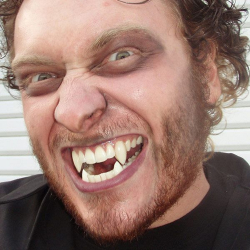 Scarecrow Custom Werewolf Deluxe Fangs