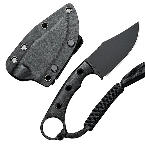 Midwatch Black Fixed Knife