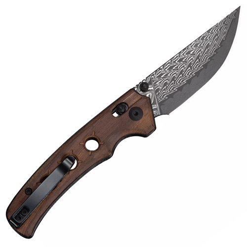 Civivi Noctis Damascus Flipper Pocket Knife
