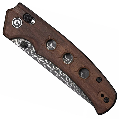Civivi Noctis Damascus Flipper Pocket Knife