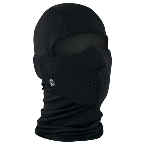 Neoprene BL Modi-Face with Detachable Full Face Mask - Black