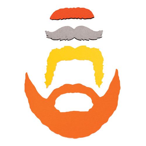 Zan Headgear Modi-Face Mask Mustache Pack