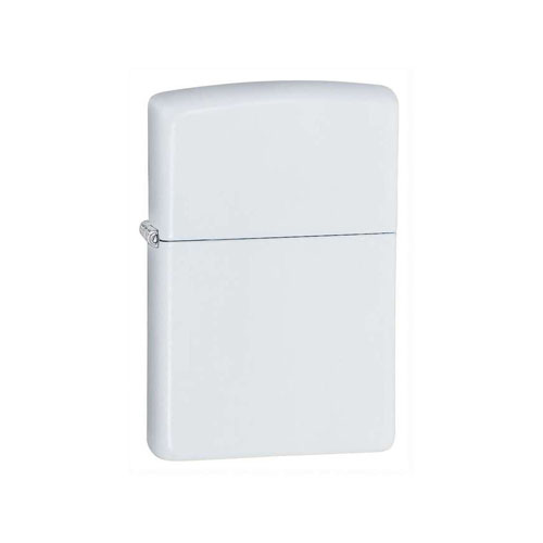 Zippo Reg White Matte Lighter