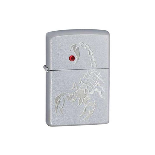 Zippo BL SCP Satin Chrome Lighter