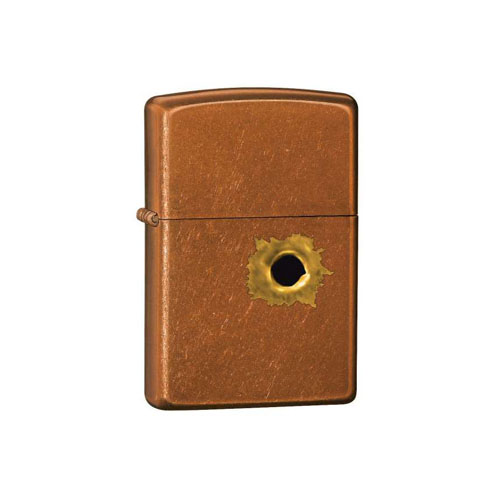 Zippo BS Bullet Hole Toffee Lighter