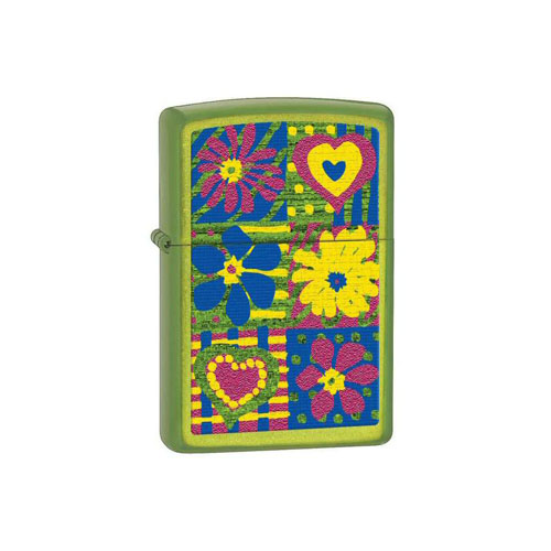 Zippo Funky Flowers Lurid Lighter