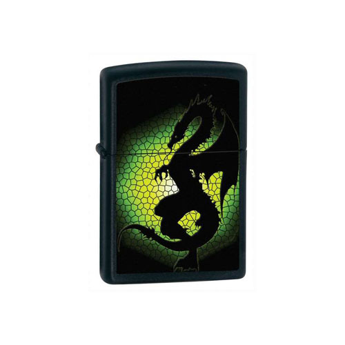Zippo Triptyoh Dragon3 Black Matte Lighter