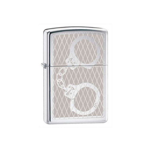 Zippo Handcuffs High Polish Chrome Lighter