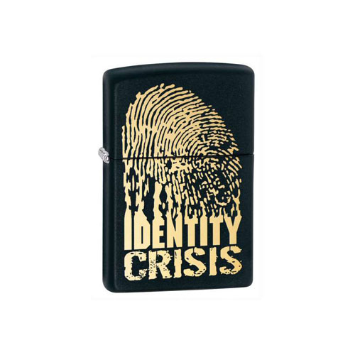 Zippo Identity Crisis Fingerprint Lighter