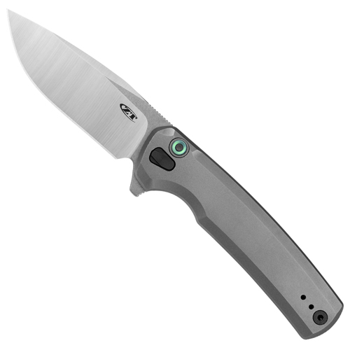 ZT Titanium Button Lock EDC Folding Knife