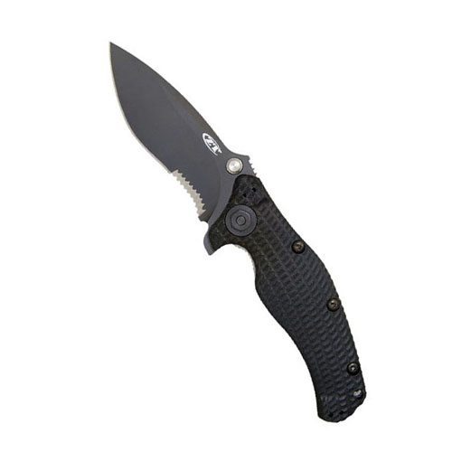 Partial Serration 4 Inches Folding Combat Knife