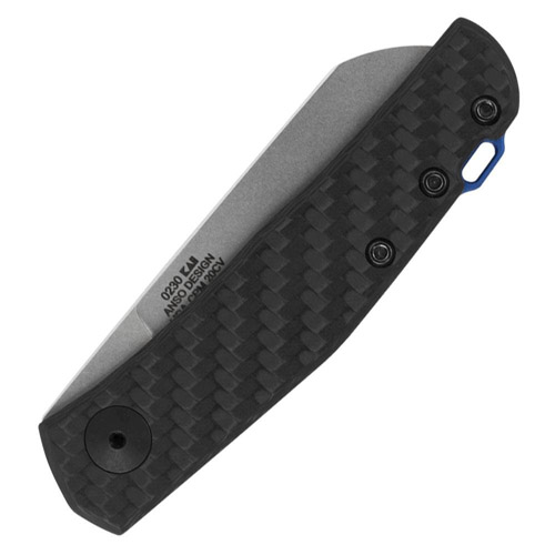 0230 Jens Anso Zero Tolerance Sheepsfoot Blade Folding Knife