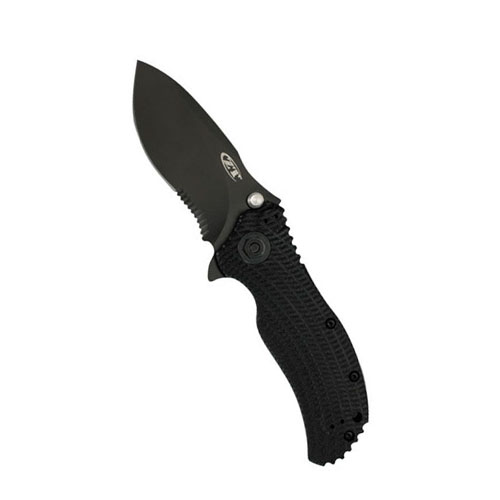 SpeedSafe Partial Serration Folding Combat Knife