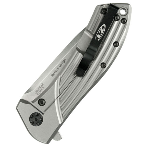 ZT 0801 Flipper Folding Knife Stonewash