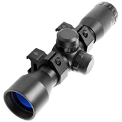 4x32 Compact Shock-Resistant Scope w/ Rings