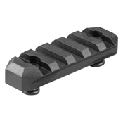 Picatinny Black Anodized Keymod Rail