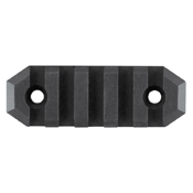 Picatinny Black Anodized Keymod Rail