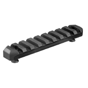 Picatinny Black Anodized Keymod Rail