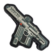 TK45 PVC Morale Patch with Velcro Back