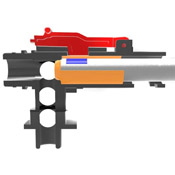 Airsoft Krytac M4 Hop-up Chamber - Modified R-HOP Arm