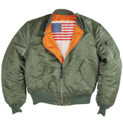Alpha Mens Ma-1 Blood Chit Jacket