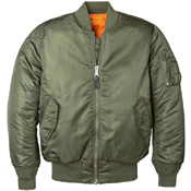 Alpha Womens MA-1 W Flight Jacket