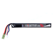 1300 Mah 7.4 V Li-Po Single Stick Battery