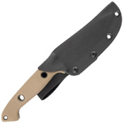 Benchmade 162 Bushcrafter G-10 Handle Fixed Blade Knife