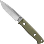 Benchmade Bushcrafter Fixed Knife w/Stonewashed Handle