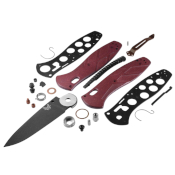 Benchmade 581BK-04 Barrage - Redstone Richlite