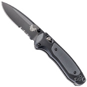 Benchmade Mini Boost 595 Drop-Point Blade Folding Knife