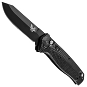 Benchmade 8551BK Mediator Plain Edge Blade Folding Knife