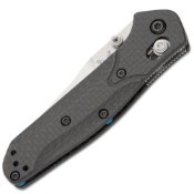 Benchmade Mini Osborne Folding Knife W/ Carbon Fiber Handle