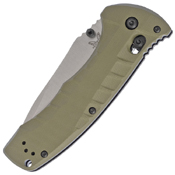 Benchmade Turret 980 G-10 Handle Folding Blade Knife