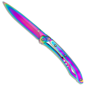 Boker Magnum Dejavu Framelock Rainbow