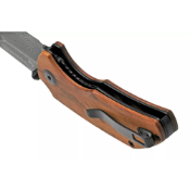 Thug 2 Thumb Stud Knife Wood Handle