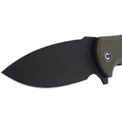 Explorer Praxis Folding Knife - OD Green G10 Handle - Black S/S Liner 