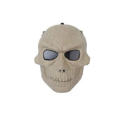 Tactical Upgraded Plastic Khaki Mask with Mesh Eye Protection