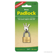 Coghlans 8820 Brass 20Mm Padlock