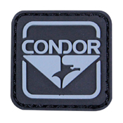 Condor Black Gray Emblem PVC Patch