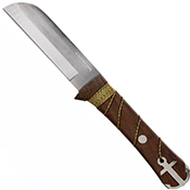 Ocean Raider Walnut Handle Fixed Knife