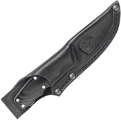 Credo Fixed Blade Knife in sleek black for versatile performance.