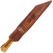 Norse Dragon Seax Fixed Blade Knife