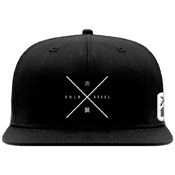 Cold Steel Embroidered Classic Stylish Hat - Black