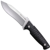 Razor Tek Fixed Knife 4 Inch - Black Handle