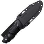 Razor Tek Fixed Knife 4 Inch - Black Handle